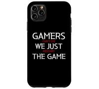Custodia per iPhone 11 Pro Max Gamers Can't Die We Just Restart The Game Funny Gaming Meme