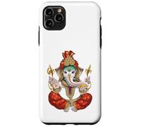 Custodia per iPhone 11 Pro Max Ganesh Indù Divinità Signore Ganesha