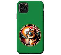 Custodia per iPhone 11 Pro Max Gatto Al Lago di Como A Bellagio