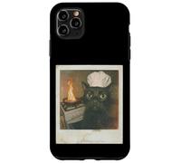 Custodia per iPhone 11 Pro Max Gatto Chef Caos Meme per Amanti dei Gatti & Cat Dad