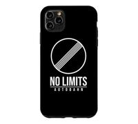 Custodia per iPhone 11 Pro Max GERMANY AUTOBAHN NO SPEED LIMIT SIGN SYMBOL BUNDESAUTOBAHN