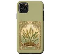 Custodia per iPhone 11 Pro Max germogli di rinnovamento Art Nouveau Sabzeh Illustrazione