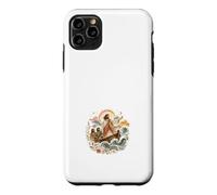 Custodia per iPhone 11 Pro Max Gesù biblico che calma la fede della tempesta