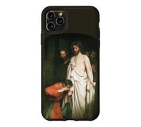 Custodia per iPhone 11 Pro Max Gesù Cristo Dubita Thomas Dipinto Carl Bloch 1881