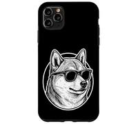 Custodia per iPhone 11 Pro Max Giappone Shiba Inu Kimono Tokyo Kawaii Cane