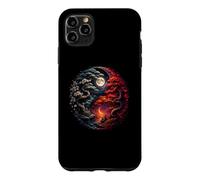 Custodia per iPhone 11 Pro Max Giapponese Bonsaï arbre plante Yin-Yang Bonsaï