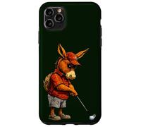 Custodia per iPhone 11 Pro Max Giocatore di golf asino