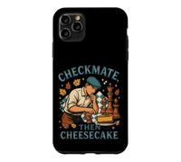 Custodia per iPhone 11 Pro Max Giocatore di scacchi del Ringraziamento - Scacco matto, poi Cheesecake