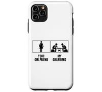 Custodia per iPhone 11 Pro Max Giocatore di scacchi La tua ragazza La mia ragazza Fidanzato Scacchi