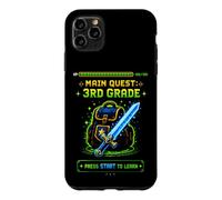 Custodia per iPhone 11 Pro Max Giocatore di terza elementare Missione principale Terza elementare Ritorno a scuola