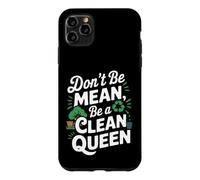 Custodia per iPhone 11 Pro Max Giornata della Terra sui cambiamenti climatici - Non essere inteso come una regina pulita