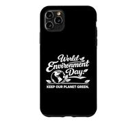 Custodia per iPhone 11 Pro Max Giornata Mondiale dell'Ambiente - Keep Our Planet Green Eco Awareness