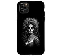 Custodia per iPhone 11 Pro Max Giorno dei morti Cinco De Mayo Catrina Skull Lady