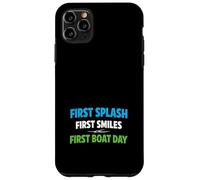 Custodia per iPhone 11 Pro Max Giorno di lancio della barca Primo Splash Boating Season Opener Primavera