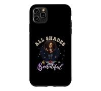 Custodia per iPhone 11 Pro Max Girl Empowered Afro Black Queen African Women