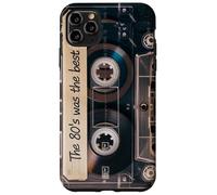 Custodia per iPhone 11 Pro Max Gli anni '80 è stato il miglior mix di cassette retrò nostalgia