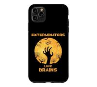 Custodia per iPhone 11 Pro Max Gli sterminatori amano il cervello di Halloween