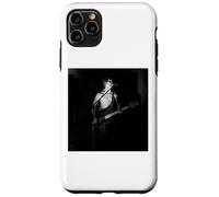Custodia per iPhone 11 Pro Max Gli Stranglers JJ Burnel Era in bianco e nero dal vivo 1978