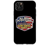 Custodia per iPhone 11 Pro Max Gli uomini sono uguali solo i migliori agenti dei servizi segreti