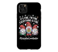 Custodia per iPhone 11 Pro Max Gnomo coordinatore della disciplina Everything Is Fine Christmas