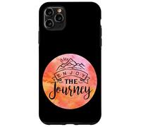 Custodia per iPhone 11 Pro Max Godetevi il viaggio Mountain Range Explorer Tramonto