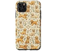 Custodia per iPhone 11 Pro Max Goldendoodle Labradoodle Doodle Cane