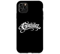 Custodia per iPhone 11 Pro Max Gonzalez Cognome Family Pride Heritage Cognome Latino Love