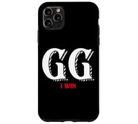 Custodia per iPhone 11 Pro Max GOOD GAME I WIN Funny Online Esports Meme For FPS RPG Gamers