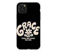 Custodia per iPhone 11 Pro Max Grace ti trova dove sei cristiano religioso