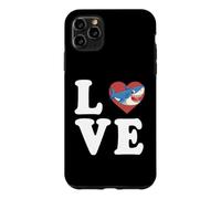 Custodia per iPhone 11 Pro Max Grafica Shark Love Spelled Out With Heart
