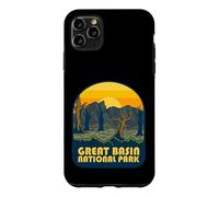 Custodia per iPhone 11 Pro Max Grande bacino parco nazionale Nevada Vintage Tramonto