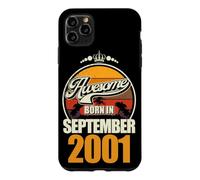 Custodia per iPhone 11 Pro Max Grande da settembre 2001 25° compleanno frase 25 anni