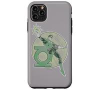 Custodia per iPhone 11 Pro Max Green Lantern Retro Lantern Iron-On