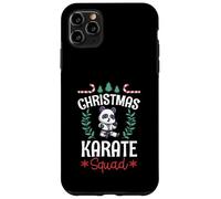 Custodia per iPhone 11 Pro Max Gruppo di squadra di karate di Natale che abbina la famiglia X-Mas Crew Team