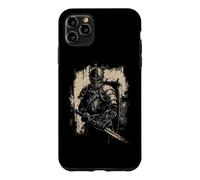 Custodia per iPhone 11 Pro Max Guerriero cavaliere medievale a pieno contatto di Buhurt