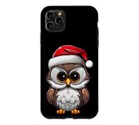 Custodia per iPhone 11 Pro Max Gufi Natale