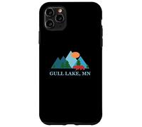 Custodia per iPhone 11 Pro Max Gull Lake, Brainard, Minnesota Vacation Souvenir Design