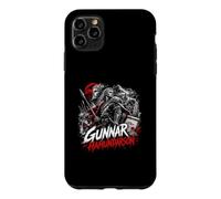 Custodia per iPhone 11 Pro Max Gunnar Hamundarson Viking Warrior Saga Scena