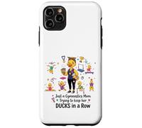 Custodia per iPhone 11 Pro Max Gymnastics Mom Funny Ducks Gymnastics Mama