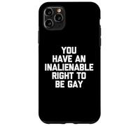 Custodia per iPhone 11 Pro Max Hai Un Inalienabile Diritto Di Essere Gay - Divertente Cool Pride Gay