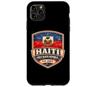 Custodia per iPhone 11 Pro Max Haiti Prima Repubblica Nera dal 1804 Bandiera Haitiana Day Pride
