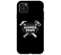 Custodia per iPhone 11 Pro Max Hammer Down Work Ethic Trades Mindset Design