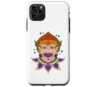Custodia per iPhone 11 Pro Max Hanuman Dio scimmia indù