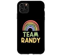 Custodia per iPhone 11 Pro Max Happy Colorful Team Randy Rainbow Pride Green Yellow