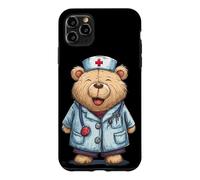 Custodia per iPhone 11 Pro Max Happy Doc Teddy Bear - Costume grafico