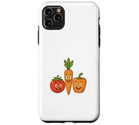 Custodia per iPhone 11 Pro Max Happy Garden Harvest Trio