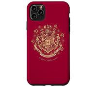 Custodia per iPhone 11 Pro Max Harry Potter Hogwarts Happy Christmas