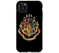Custodia per iPhone 11 Pro Max Harry Potter Hogwarts School Crest