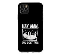 Custodia per iPhone 11 Pro Max Hay Man You Goat This Pigmeo Funny Goatherd per gli agricoltori di capre