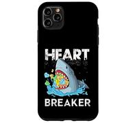 Custodia per iPhone 11 Pro Max Heart Breaker Shark Shirt Valentine Shark Shirt Valentines